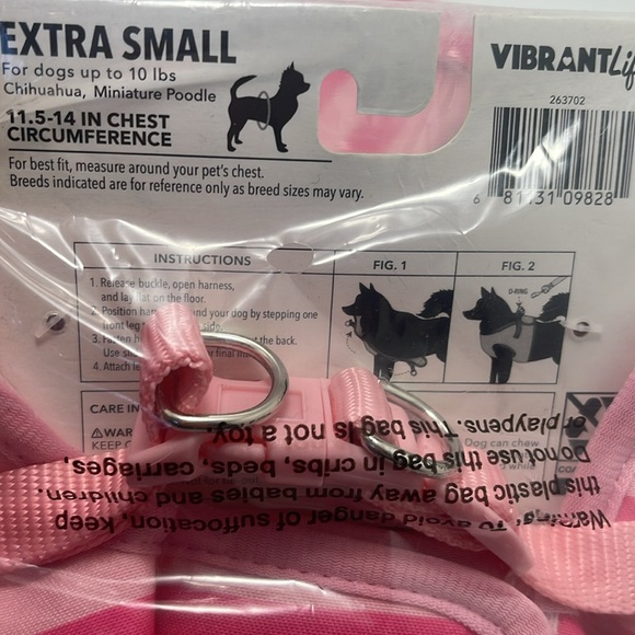 Pink Dog’s Harness NWT - Picture 5 of 11